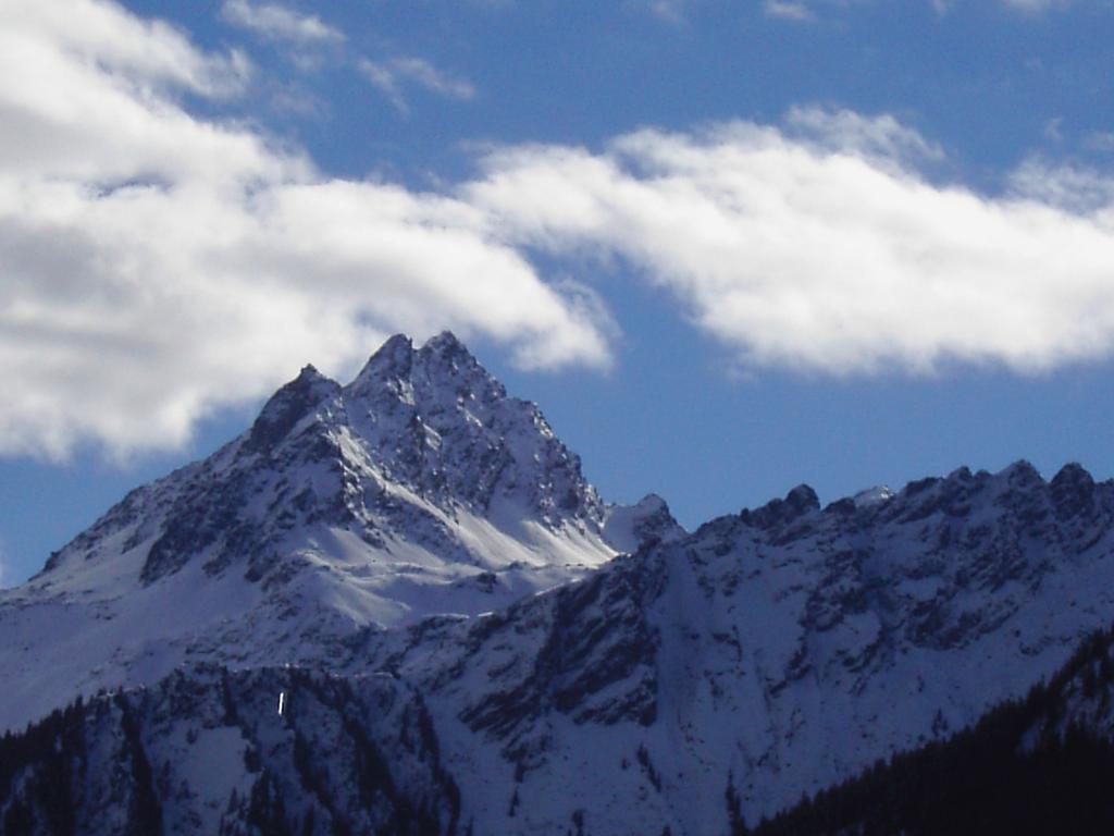 Alpenpension Maderer Gaschurn Bagian luar foto