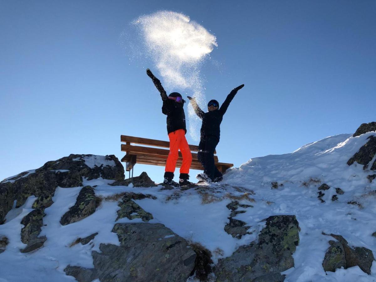Alpenpension Maderer Gaschurn Bagian luar foto