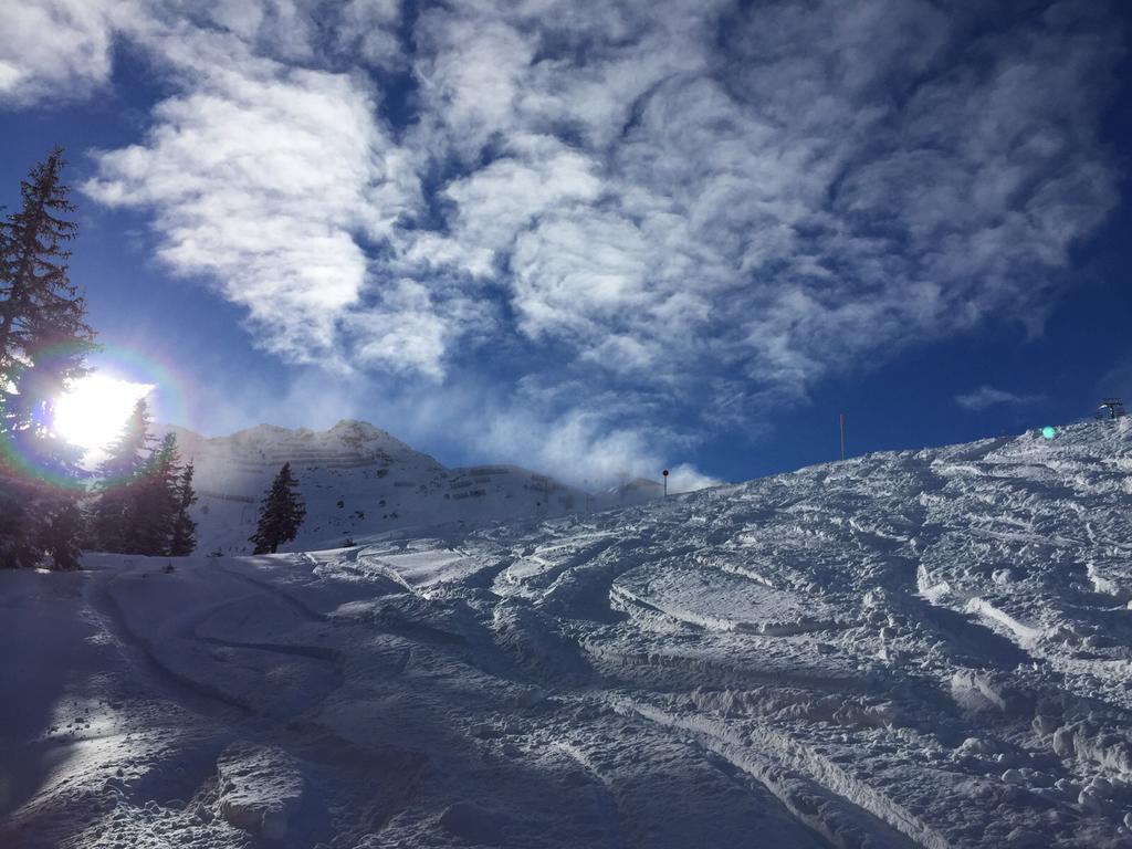 Alpenpension Maderer Gaschurn Bagian luar foto
